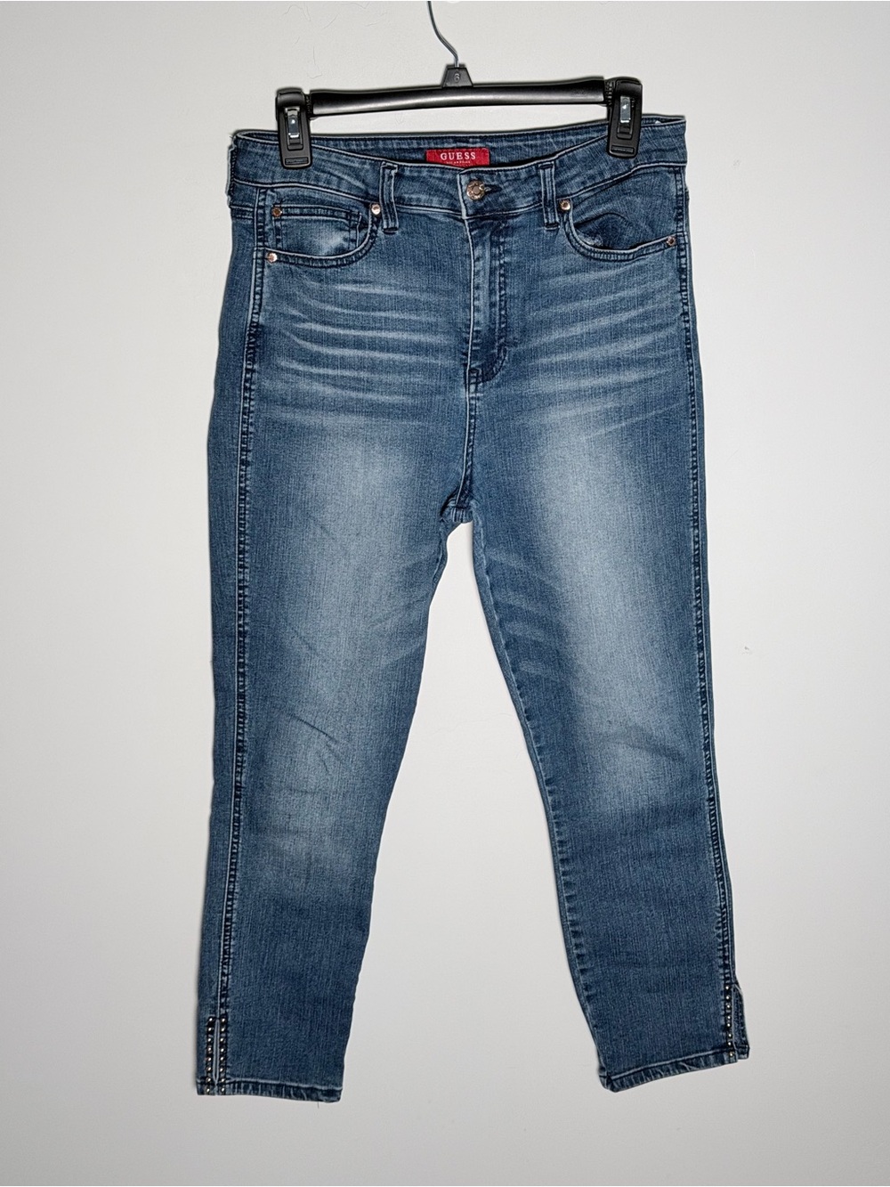 Guess Women's Skinny Jeans in Medium Blue Wash